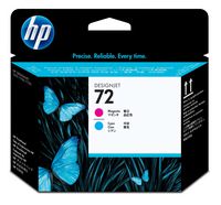 HP HP 72 Magenta and Cyan DesignJet Printhead - W124689561