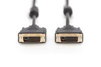 Digitus DVI connection cable, DVI(24 1), 2x ferrit M/M, 2.0m, DVI-D Dual Link, bl - W125481168