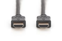 Digitus HDMI High Speed connection cable, type A M/M, 2.0m, Ultra HD 60p, gold, bl - W125414552