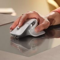 Logitech MX Master 3S mouse Right-hand RF Wireless+Bluetooth Optical 8000 DPI - W126983405