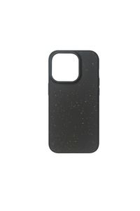 eSTUFF iPhone 14 Pro COPENHAGEN Biodegradable Cover - Black - W126799227