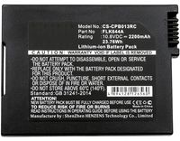 CoreParts Battery for Cable Modem 23.76Wh Li-ion 10.8V 2200mAh Black for Cisco Cable Modem DPQ3212, DPQ3925 - W125989643