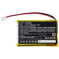CoreParts Battery for Custom Battery Packs 7.40Wh Li-Pol 3.7V 2000mAh Black for Custom Battery Pack Custom Battery Packs - W125990171