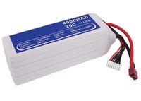 CoreParts Battery for Cars 88.80Wh Li-Pol 22.2V 4000mAh White for RC Cars LT983RT - W125989720