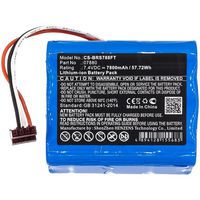 CoreParts Battery for Flashlight 57.72Wh Li-ion 7.4V 7800mAh Blue for Bright Star Flashlight 07802, 07815, 07816, 07817, 07835, 07855, 07857, LightHawk - W125990686