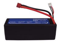 CoreParts Battery for Cars 74Wh Li-Pol 7.4V 10000mAh Hard Case Black for RC Cars LT918RT - W125989735