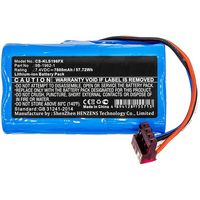 CoreParts Battery for Flashlight 57.72Wh Li-ion 7.4V 7800mAh Blue, for Koehler Flashlight 07610, 07611, 07612, 07630, 07631, 07632, 07650, 07651, 07652, 07670, 07671, 07672, 07712, 07732, 07752, 07912, Lighthawk LED, Lighthawk Vision LED - W125990693