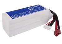 CoreParts Battery for Cars 40.70Wh Li-Pol 18.5V 2200mAh White for RC Cars LT946RT - W125989738