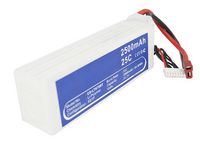 CoreParts Battery for Cars 55.50Wh Li-Pol 22.2V 2500mAh White for RC Cars LT975RT - W125989744