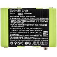 CoreParts Battery for Flashlight 7.20Wh Ni-Mh 4.8V 1500mAh Black for Peli Flashlight 3715Z0 LED ATEX 2015, 3760Z0, 3765, 3769 - W125990701