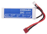 CoreParts Battery for Cars 16.28Wh Li-Pol 7.4V 2200mAh White for RC Cars LT938RT - W125989750