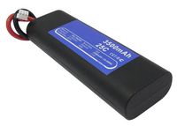 CoreParts Battery for Cars 25.90Wh Li-Pol 7.4V 3500mAh Hard Case Black for RC Cars LT901RT - W125989762