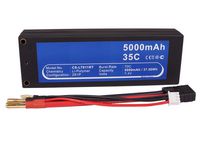 CoreParts Battery for Cars 37Wh Li-Pol 7.4V 5000mAh Hard Case Black for RC Cars LT911RT - W125989784