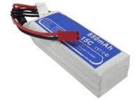 CoreParts Battery for Cars 9.44Wh Li-Pol 11.1V 850mAh White for RC Cars LT924RT - W125989803