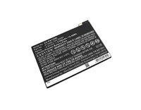 CoreParts Battery for Apple Tablet 19.48Wh Li-Pol 3.82V 5100mAh Black for Apple Tablet A1538, A1546, A1550, iPad 5.2, iPad mini 4 - W125994096