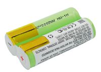 CoreParts Battery for Shaver 4.80Wh Ni-Mh 2.4V 2000mAh Green, for Braun Shaver 4510, 4520, 4525, 4550, 550, 5503, 5504, 5505, 5506, 5509, 5510, 5515, 5520, 5525, 5550, 5580, 5584, 5585, 5585u, 5586 - W125993926