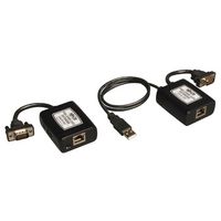 Tripp Lite B130-101-U VGA over Cat5/6 Extender Kit, Transmitter/Receiver for Video, USB Powered, Up to 500 ft. (152 m), TAA - W127060344