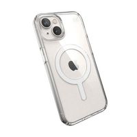 Speck Presidio Perfect Clear + Ms for iPhone 14, Clear/Clear - W127020780