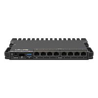 MikroTik A new version of our popular heavy-duty RB5009 router with PoE-in and PoE-out on all ports. Perfect for small and medium ISPs. 2.5 Gigabit Ethernet & 10 Gigabit SFP+, numerous powering options. - W127016770