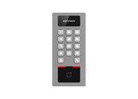 Hikvision Terminal control de accesos WiFi tarjetas Mifare DESfire y código PIN videoportero SIP IK09 IP65 - W127076567