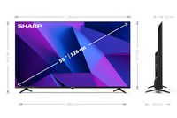 Sharp 50" 4K Frameless Android Smart TV - W127087398