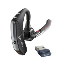 Poly 5200 Headset Wireless Ear-hook Car/Home office Bluetooth Charging stand Black - W127113591