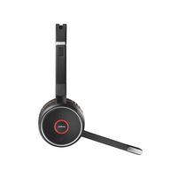 Jabra Evolve 75 SE MS Stereo - Headset -  on-ear Bluetooth wireless active noise cancelling USB Certified for Microsoft Teams for LINK 380a MS - W126968455