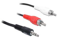 Delock Cable Audio 3.5 mm stereo jack male <lt/>gt/> 2 x - W127151952