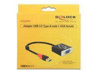 Delock Adapter USB 3.0 Type-A male > VGA female - W127153124