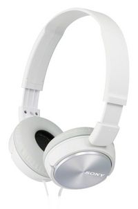 Sony ZX SERIES Headphones, White - W125441217