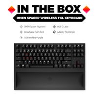HP Omen Spacer Wireless Tkl Keyboard - W128781989