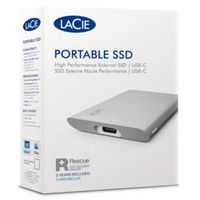 LACIE External Solid State Drive 500 Gb Silver - W128320912