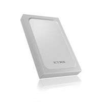 ICY BOX Ext. HDD-Case, 1x SATA 2.5" to 1x USB 3.0 Host Aluminium + Silicon sleeve - W126373667