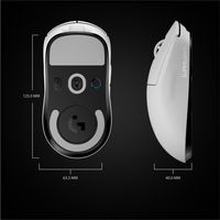 Logitech PRO X SUPERLIGHT Wireless Gaming Mouse - WHITE - EWR2 - W126824741