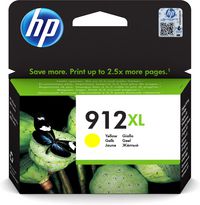 HP 912Xl High Yield Yellow Original Ink Cartridge - W128260822