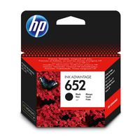 HP HP 652 Black Original Ink Advantage Cartridge - W124950310