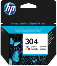 HP 304 Tri-Color Original Ink Cartridge - W128251323