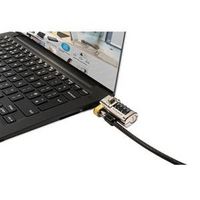 Dell 461-AAEU cable lock Black, Chrome 1.8 m - W127159132