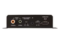 Aten 4K HDMI HDBaseT Receiver (4096 x 2160 up to 100m; Long reach mode 1920 x 1080 up to 150m) with Audio De-Embedding, PoH and IR / RS-232 Pass-Through - W127165010