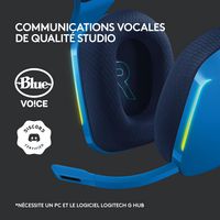Logitech G733 LightSpeed Headset - BLUE - EMEA - W126823445