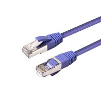 MicroConnect CAT6 S/FTP Network Cable 0.5m, Purple - W124575432