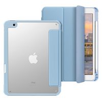 eSTUFF NEW YORK Mirror Pencil Case for iPad 10.2 - Sky Blue/Clear - W126647949