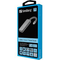 Sandberg USB-C 13-in-1 Travel Dock - W127090705