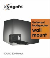 Vogel's Sound 3205 Wall Mount L black - W124935122