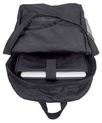 Manhattan Knappack Backpack 15.6", Black - W125302360