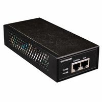 Intellinet Gigabit High-Power PoE+ Injector, 1 x 30 W, IEEE 802.3at/af Power over Ethernet (PoE+/PoE) (Euro 2-pin plug) - W124824207