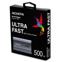 ADATA 500GB Elite SE880 External SSD, Titanium Grey - W127272269