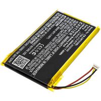 CoreParts Battery for Remote Control 7.60Wh Li-Pol 3.8V 2000mAh Black for Crestron Remote Control TSR-310, TSR-310 Handheld Touch Screen - W125993856
