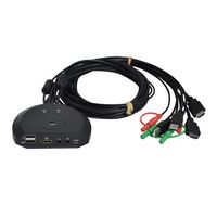 MicroConnect HDMI, Audio & USB KVM Switch 2 ports - W127282270