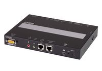 Aten 1-Port VGA KVM over IP Switch with Local or Remote Access, Virtual Media, Power/LAN Redundancy, Audio, Remote PC Reboot, RS-232 Control and with API - W127285128